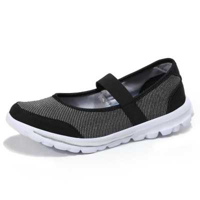 Ultra Light Mesh Flat Shoes for Women Shallow Comfort Super Soft Walking Shoes Ladies Sneakers Lightweight Breathable Mom Shoes