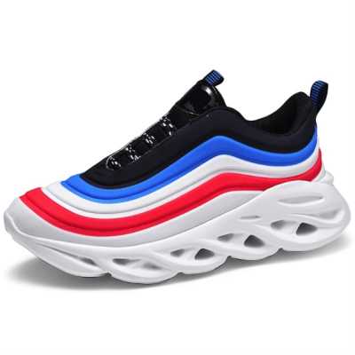 Lightweight Breathable Sports Shoes For Men Wear Resistant Anti Slippery Damping Sneakers Comfortable Soft Thick Bottom Zapatos