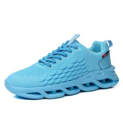 Men Mesh Sneakers Twist Bottom Breathable Running Shoes Comfortable Outdoor Shoes
