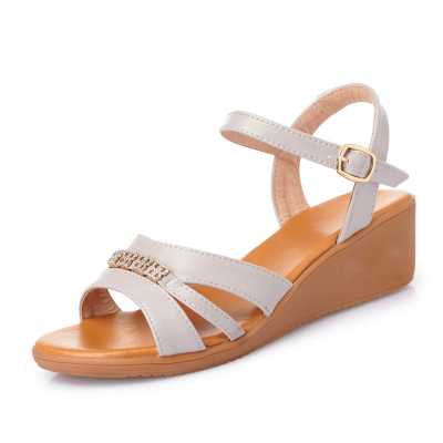 Sandals Women Wedge 2021 New Summer Large Size 41 42 43 Casual Women's Sandals Open toe Mom Rome Sandals