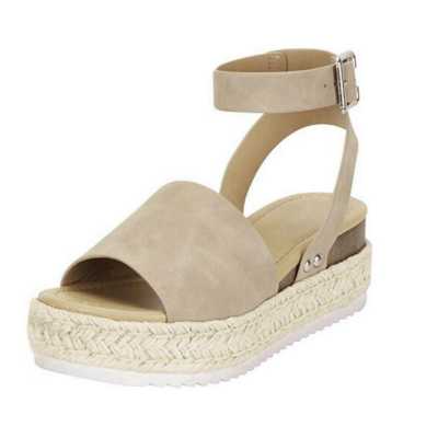 Wedges Shoes For Women High Heels Sandals Summer Shoes 2021 Flip Flop Chaussures Femme Platform Sandals 2021 Plus Size