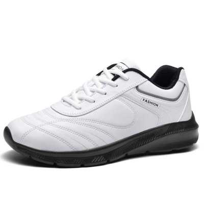 Men's Casual Shoes Sneakers For Men Flats Trainers Walking Shoes Autumn Winter Large Size Footwear Lace Up PU Leather Men Shoes